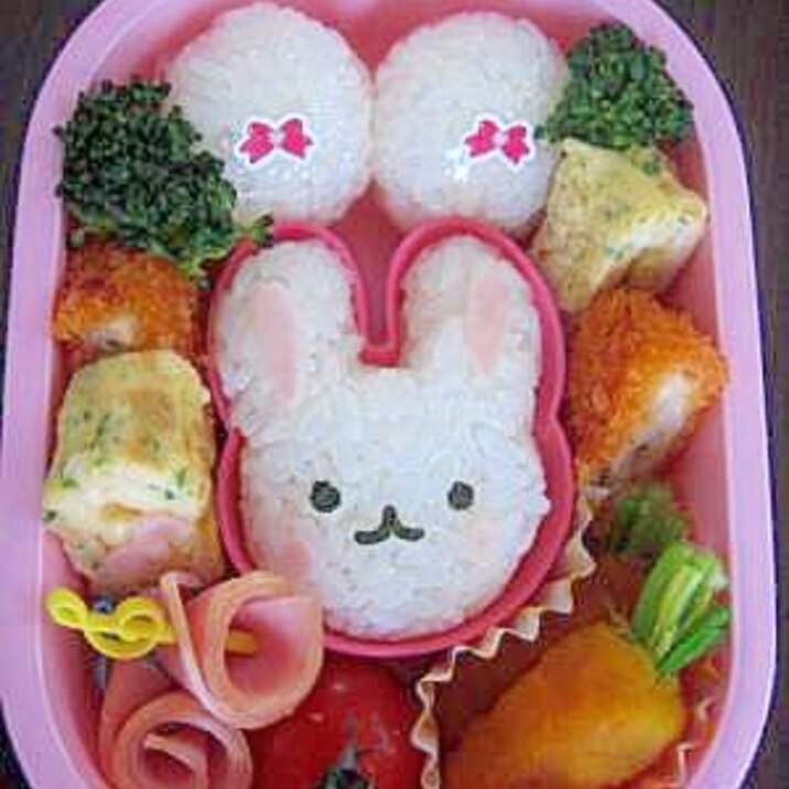 娘の幼稚園弁当 うさぎさん レシピ 作り方 By Vickyvicky 楽天レシピ 娘の幼稚園弁当 うさぎさん レシピ 作り方 By Vickyvicky 楽天レシピ
